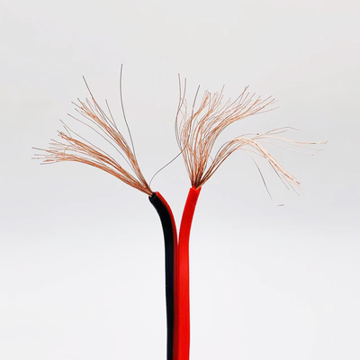 کابل بلندگو قرمز مشکی ضد حرارت، سیم بلندگوی کاربردی 1.5 میلی متری